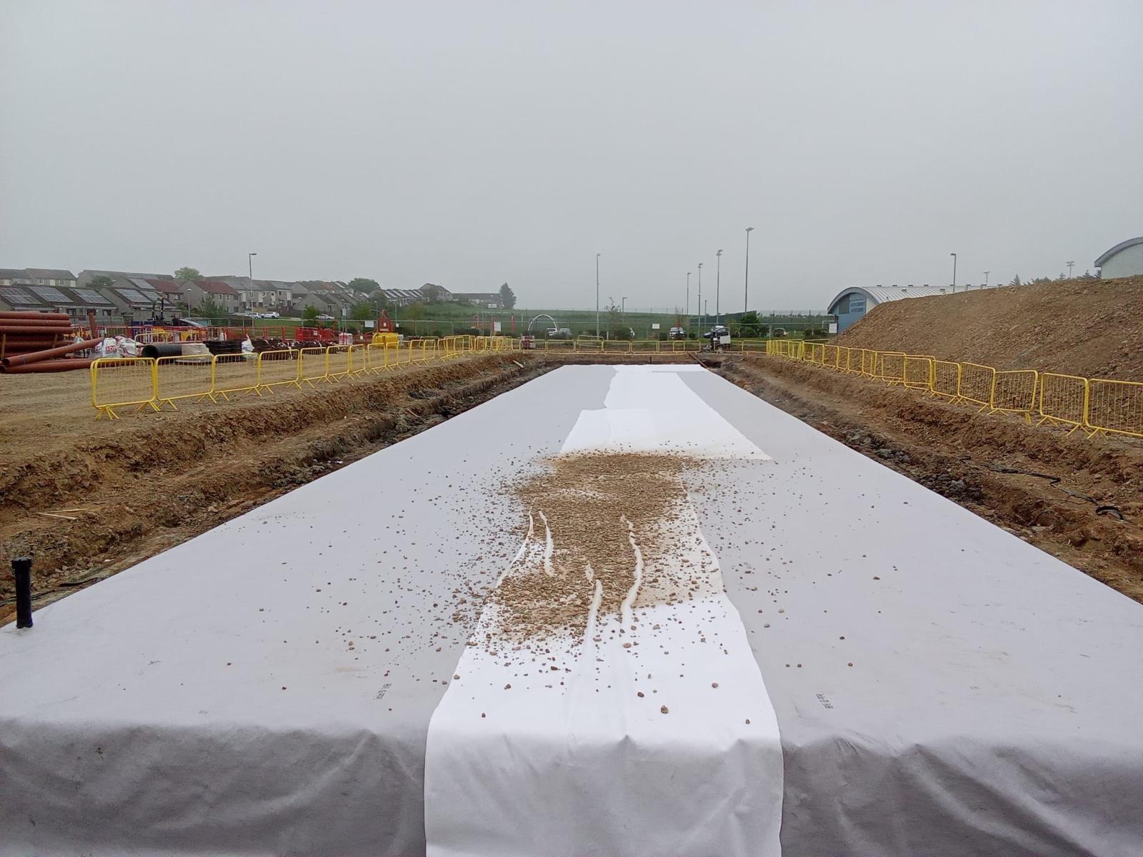 Commercial Attenuation Tank Installation with Enviroseal