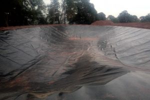 Farm-Slurry-lagoon-Telford-with-access-Ramp